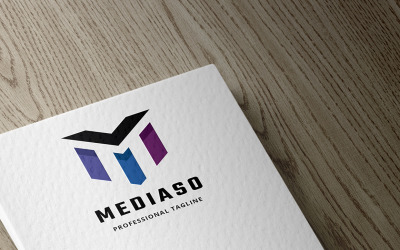 Mediaso Letter M Logo Template