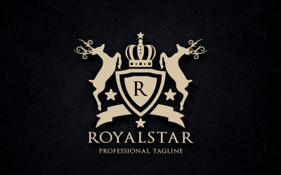 Royal Star Logo Template