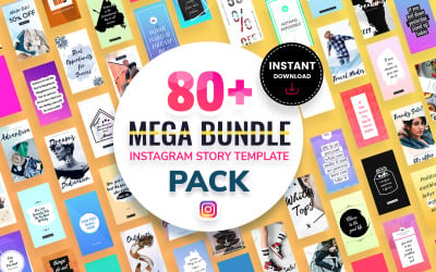 Mega Bundle Instagram Stories Social Media Mall