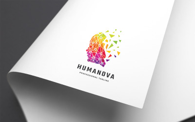 Humanova Logo šablona