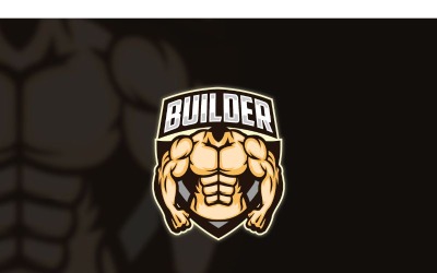 Esport Builder Logo Template