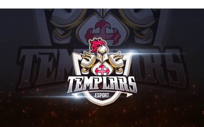 Sjabloon Logo Esport Templars