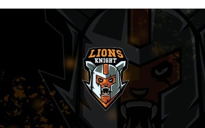 Esport Anubis Lion Logo Template