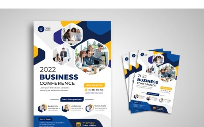 Flyer Business Conference 2022 V3 - Modelo de identidade corporativa