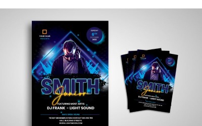 Flyer Smith Junior - mall för företagsidentitet