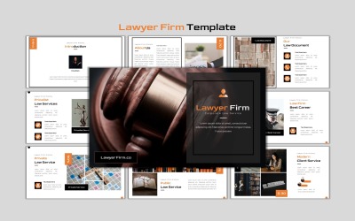 Anwaltskanzlei - Creative Business PowerPoint-Vorlage