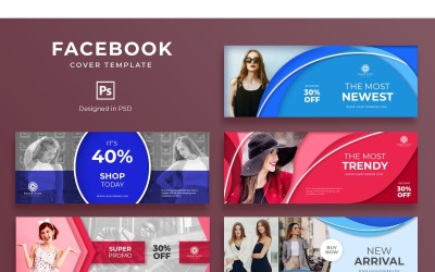 Facebook Template New Arrival Fashion for Social Media