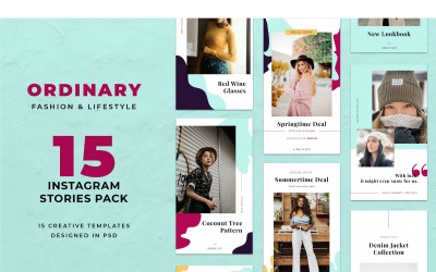 Instagram Template Ordinary for Social Media