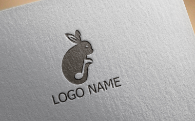 Rabbit Music Logo Template