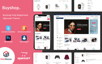 BuyShop - Multipurpose Responsive OpenCart-mall