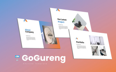 GoGureng-主题演讲模板
