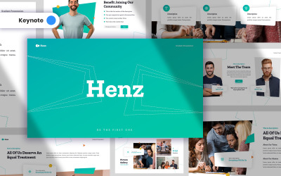 Henz - шаблон Keynote