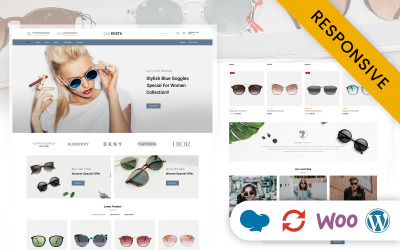 Kosta Goggles Store WooCommerce Theme