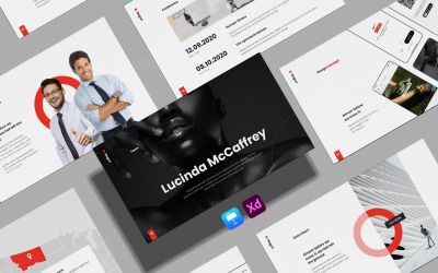 Negun - Smooth Animated Keynote Template Keynote sablon 156087