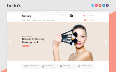Responsive Bellas Opencart #156074