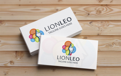 Шаблон логотипа LionLeo
