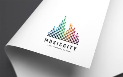 Szablon Logo miasta muzyki