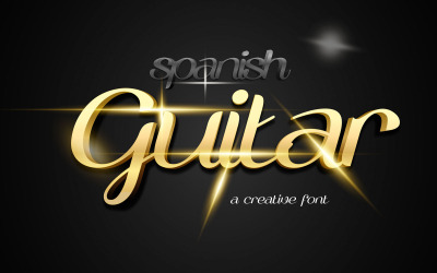 Spanische Gitarrenschrift