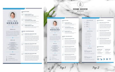 Celine CV Resume Template