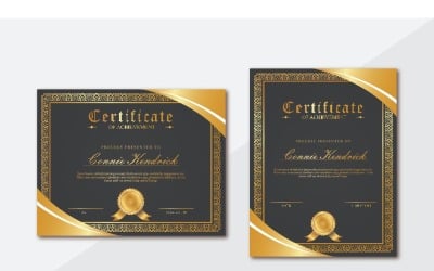 Connie Kendrick 2 certificaatsjabloon