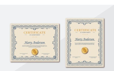 Harry Anderson Certificate Template