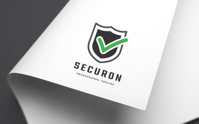 Modèle de logo Securon