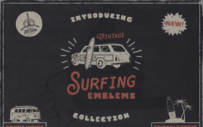 Summer Surf SVG Bundle  Vacation Cut Beach Free Bonus Logo Template