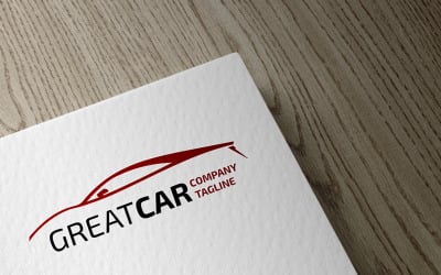 Große Auto-Logo-Vorlage