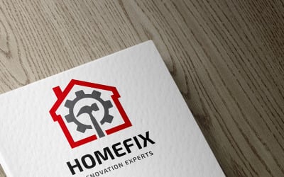 Home Fix Logo Template