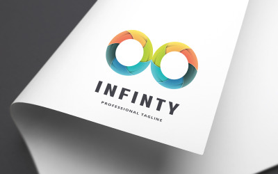 Modèle de logo infini