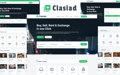 Clasiad - Classified Ads and Listing Website Template