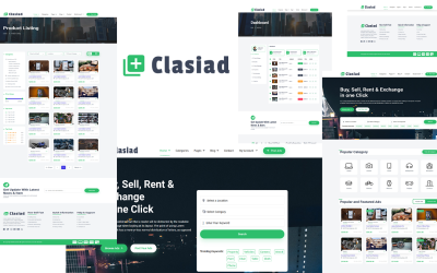 Clasiad - Classified Ads and Listing Website Template