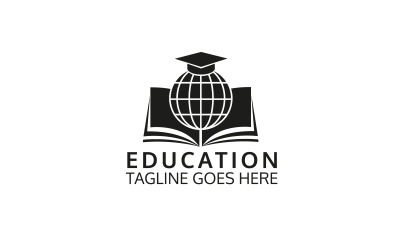 Modelo de logotipo educacional