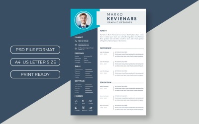 Profesjonalny szablon CV Curriculum Vitae