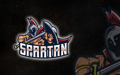 Spartaanse Logo sjabloon