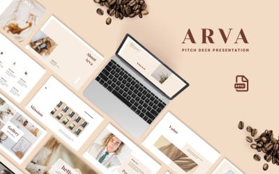 Creative Pitch Deck - Modèle PowerPoint de présentation créative