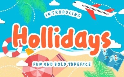 Hollidays Roliga typsnitt för barn typsnitt