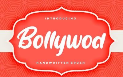Bollywod Handwritten Brush Font