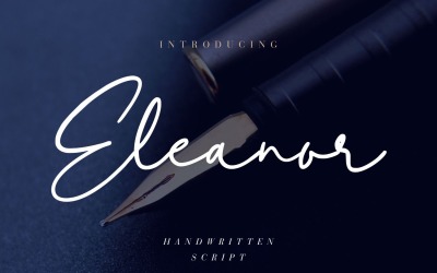 Eleanor Handwritten Cursive Font