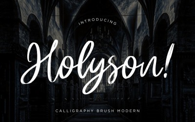 Holyson kaligrafie štětec písmo