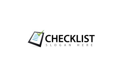 Plantilla de logotipo CheckList