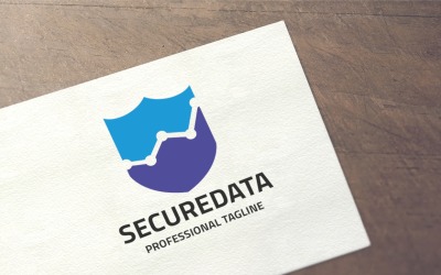 Secure Data Logo Template