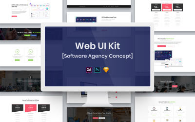 Kit de IU da Web da Agência de Software