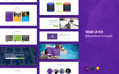 Kit de IU da web educacional