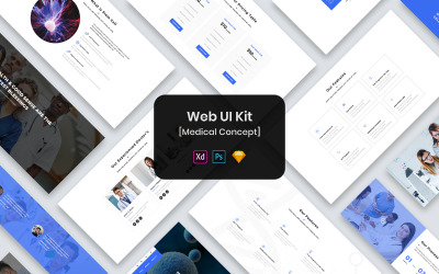 Kit de IU da Web Médica