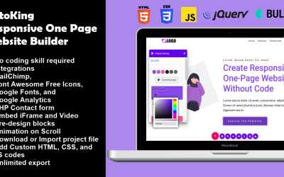 "OctoKing - Webpage Builder" Responsive JavaScript №157401