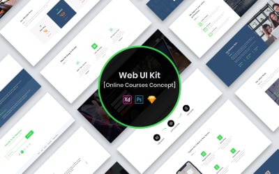 Online Courses Web UI Kit