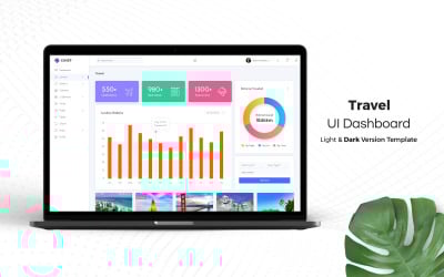 Travel Admin仪表板UI元素