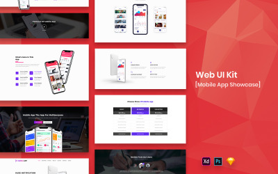 Kit de IU da Web para demonstração de aplicativos móveis