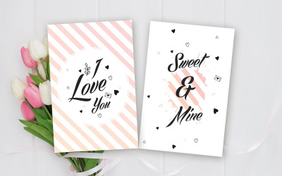 Valentine&amp;#39;s Day Greeting Card - Corporate Identity Template